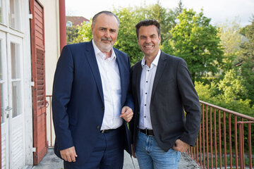Landeshauptmann und Tourismusreferent Hans Peter Doskozil und Burgenland Tourismus-Geschäftsführer Didi Tunkel (v.l.).