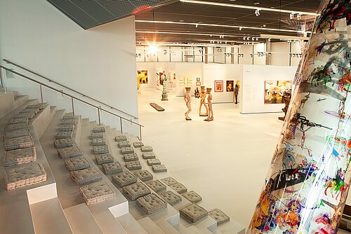 Ansicht einer Gallerie
