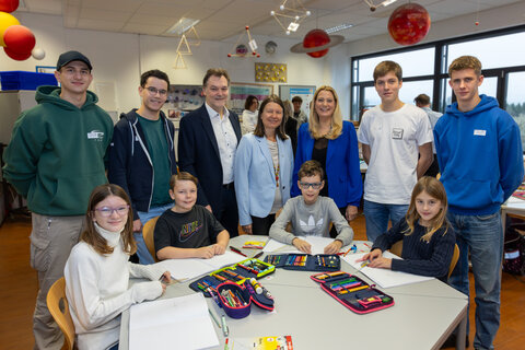 Landesätin Daniela Winkler bei Boys'Day-Aktionstag an der PPH Burgenland