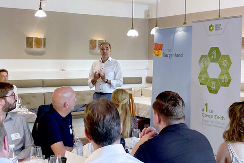 Das Land Burgenland mit Wirtschaftslandesrat Dr. Leonhard Schneemann, die Wirtschaftsagentur Burgenland und das Green Tech Valley luden zu einem Netzwerktreffen.