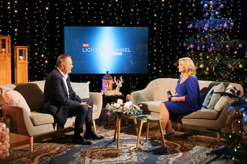 Hans Peter Doskozil im Gespräch mit Patricia Schuller im ORF-Landesstudio Burgenland