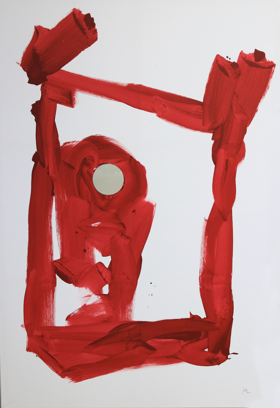 Josef Bernhard, Birdbox I und Birdbox II, 2013; Acryl auf Leinwand; 100x150cm