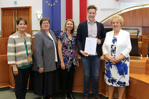 Europawissen burgenländischer SchülerInnen ausgezeichnet