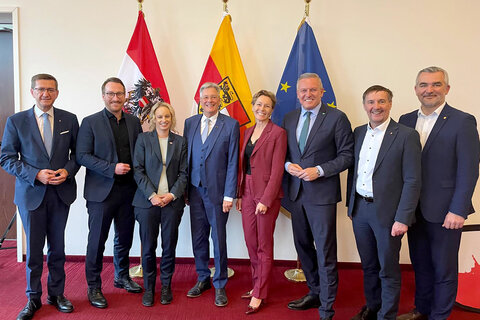 Landesrat Heinrich Dorner bei der Sportreferentinnen tagung in Kärnten