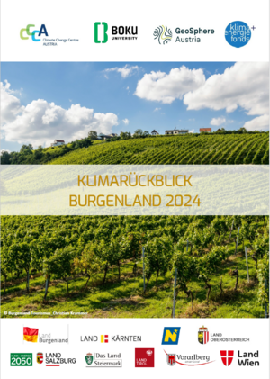 Cover Klimarückblick Burgenland 2024