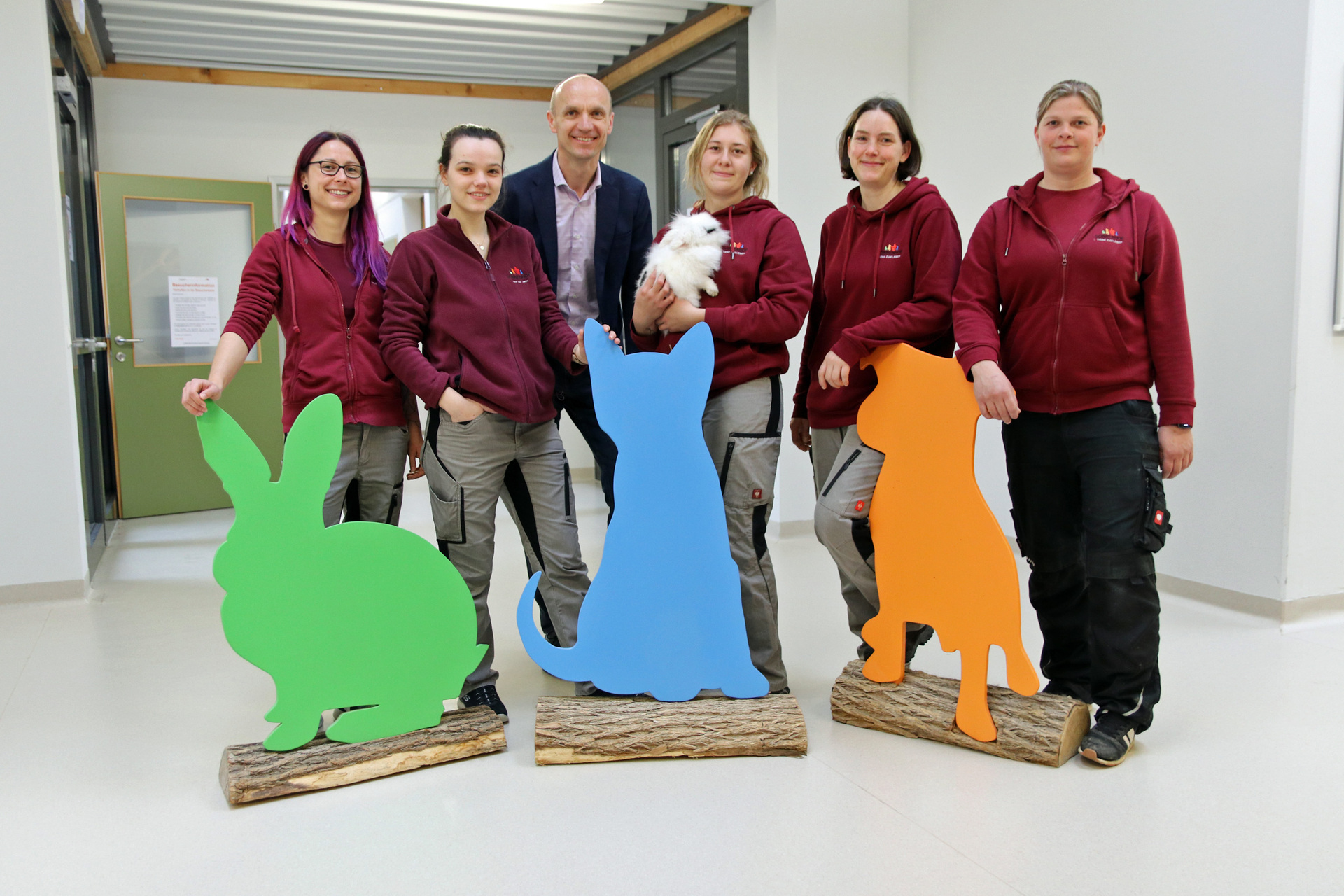Sonnenhof-Team mit Geschäftsführer Wolfgang Böck