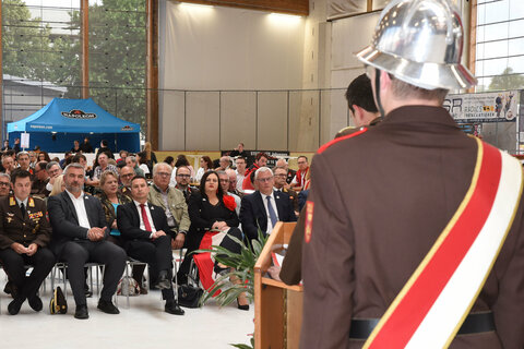 Die Freiwillige Stadtfeuerwehr Eisenstadt feierte mit zahlreichen Gästen ihr 150-jähriges Bestehen.