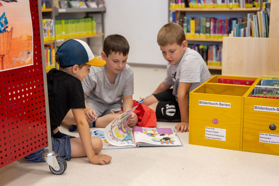 Eröffnung des Lesesommer 2024 in der Gemeindebücherei Wimpassing. © Christoph Novak