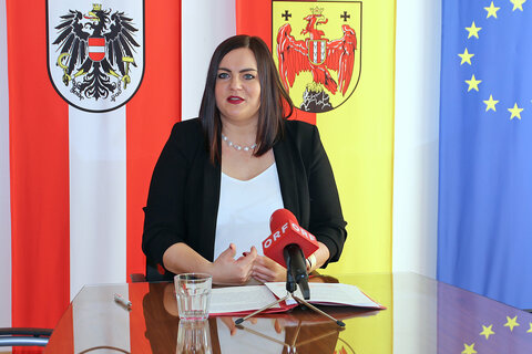 Landeshauptmann-Stellvertreterin Landesrätin Astrid Eisenkopf präsentierte Vorhaben für die Legislaturperiode.