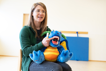 Im Rahmen des Projekts "Gesunde Kinder im Burgenland" (GeKiBu) werden auch Zahngesundheits-Workshops abgehalten.