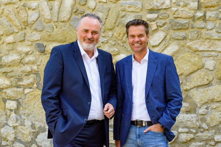 Landeshauptmann Tourismusreferent Hans Peter Doskozil gemeinsam mit Burgenland Tourismus-Geschäftsführer Didi Tunkel