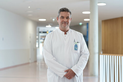 Primarius Dr. Andreas Ochsenhofer, Leiter der Abteilung für Innere Medizin in der Klinik Oberwart