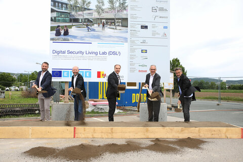 Spatenstich Digital Security Living Lab 1