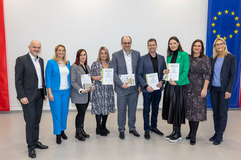 ÖKOLOG-Urkunden-Verleihung - Bezirk Oberwart