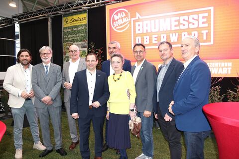 Die 34. Baumesse wurde durch Wohnbaulandesrat Heinrich Dorner offiziell eröffnet.