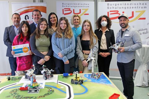 Roberta Cup mit Landeshauptmannstellvertreterin Astrid Eisenkopf