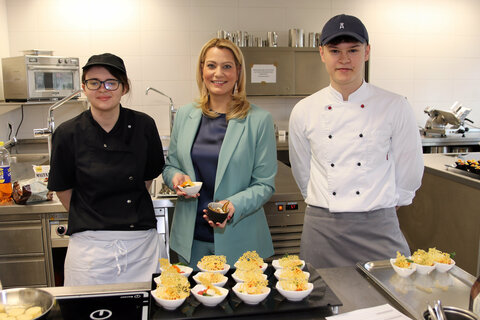 Neuer Gastrobereich für Landesberufsschule Eisenstadt