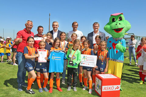 Der zweite Platz ging an das Team der VS Dt. Tschantschendorf