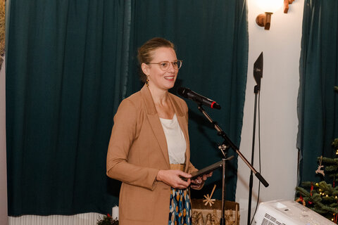 LH-Stv.in Anja Haider-Wallner beim Start des Naturschutzprojekts GRACE.