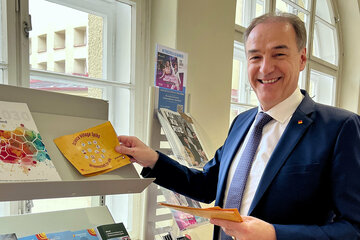 Gibt den Startschuss für „Science Village Talks“: LR Leonhard Schneemann