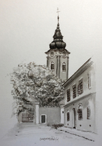 Kirchengasse (Jahr 1920), Neusiedl am See