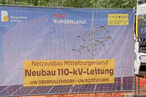 Spatenstich für neue 110 kV-Leitung im Mittelburgenland