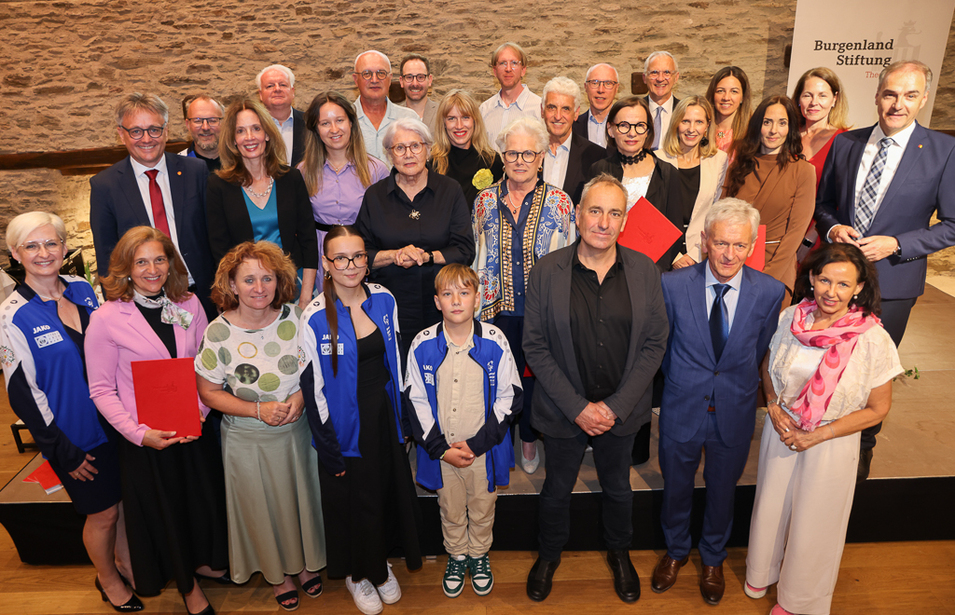 50 Jahre Burgenlandstiftung Theodor Kery - Preisverleihung auf Burg Schlaining