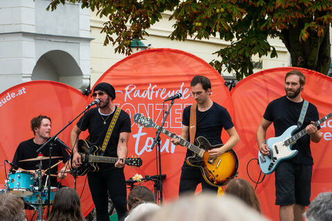 The Blamphins beim Konzert