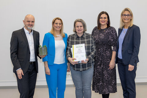 ÖKOLOG-Urkunden-Verleihung - VS Oberwart