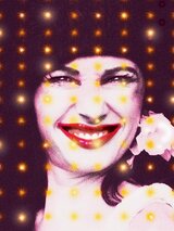 Mimik „spritzig“