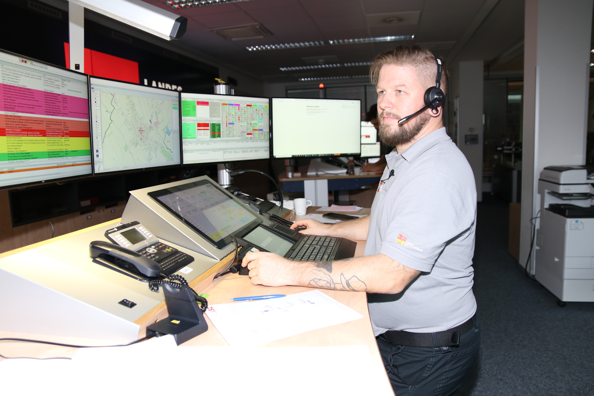 Calltaker Bernd Pechhacker