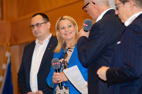 Jugendlandesrätin Mag.a (FH) Daniela Winkler bei der Eröffnung der Festveranstaltung