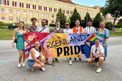 LH-Stv.in Haider-Wallner bei der Burgenland Pride