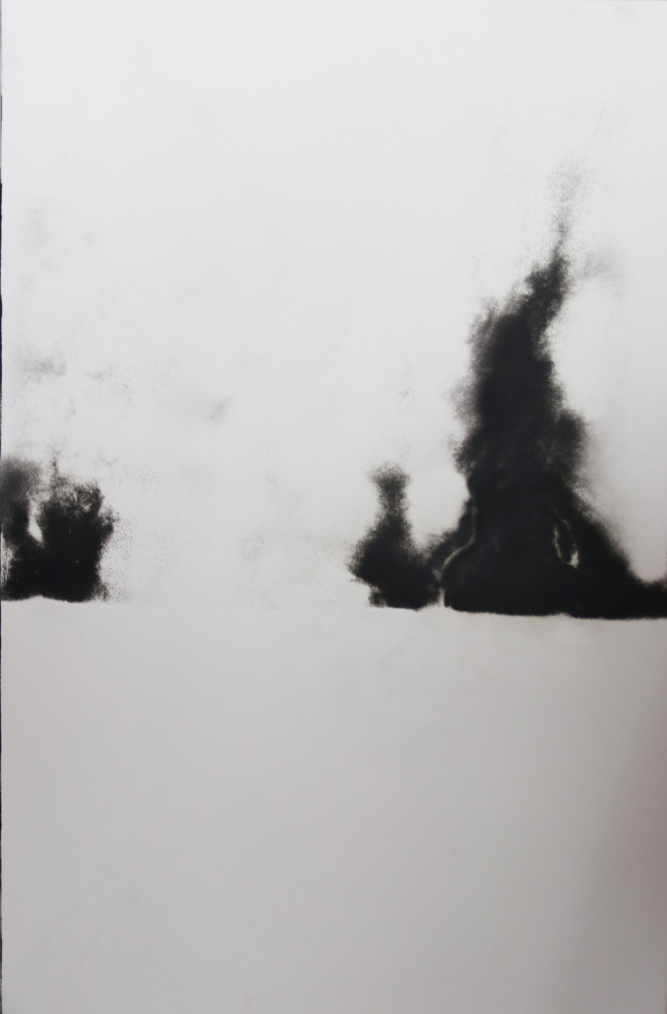 Thomas Gänszler, Verbindungen I/II, 2020; Öl auf Leinwand; 120x80x3cm