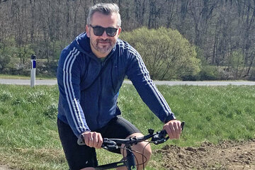 Sportlandesrat Mag. Heinrich Dorner ist selbst begeisterter Radler