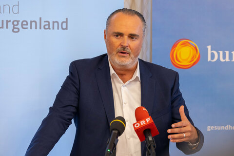 Porträt Landeshauptmann Hans Peter Doskozil