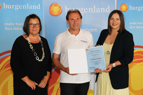 DI Johann Binder, Forschung Burgenland