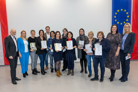 ÖKOLOG-Urkunden-Verleihung - Bezirk Mattersburg