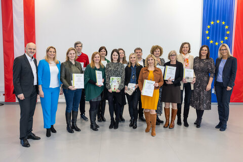ÖKOLOG-Urkunden-Verleihung - Bezirk Neusiedl am See