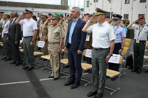 Ehrengäste mit Landesrat Mag. Heinrich Dorner (2.v.r.).