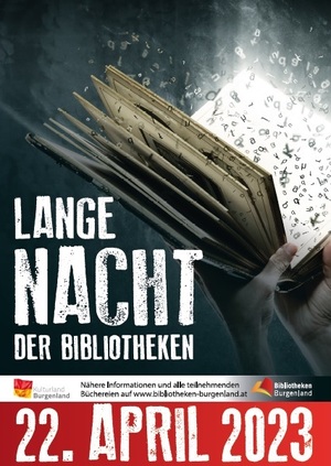 Plakat Lange Nacht der Bibliotheken