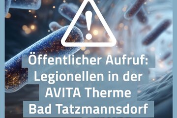 Öffentlicher Aufruf betreffend Legionellen