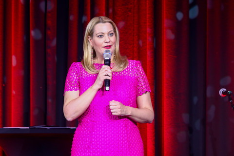 Landesrätin Daniela Winkler bei der Burgenland-Gala zugunsten von „Licht ins Dunkel“ in der Hall of Legends in Andau