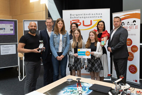 LAndeshauptmann Stellvertreterin Eisenkopf beim Roberta Cup 2024 in Neutal