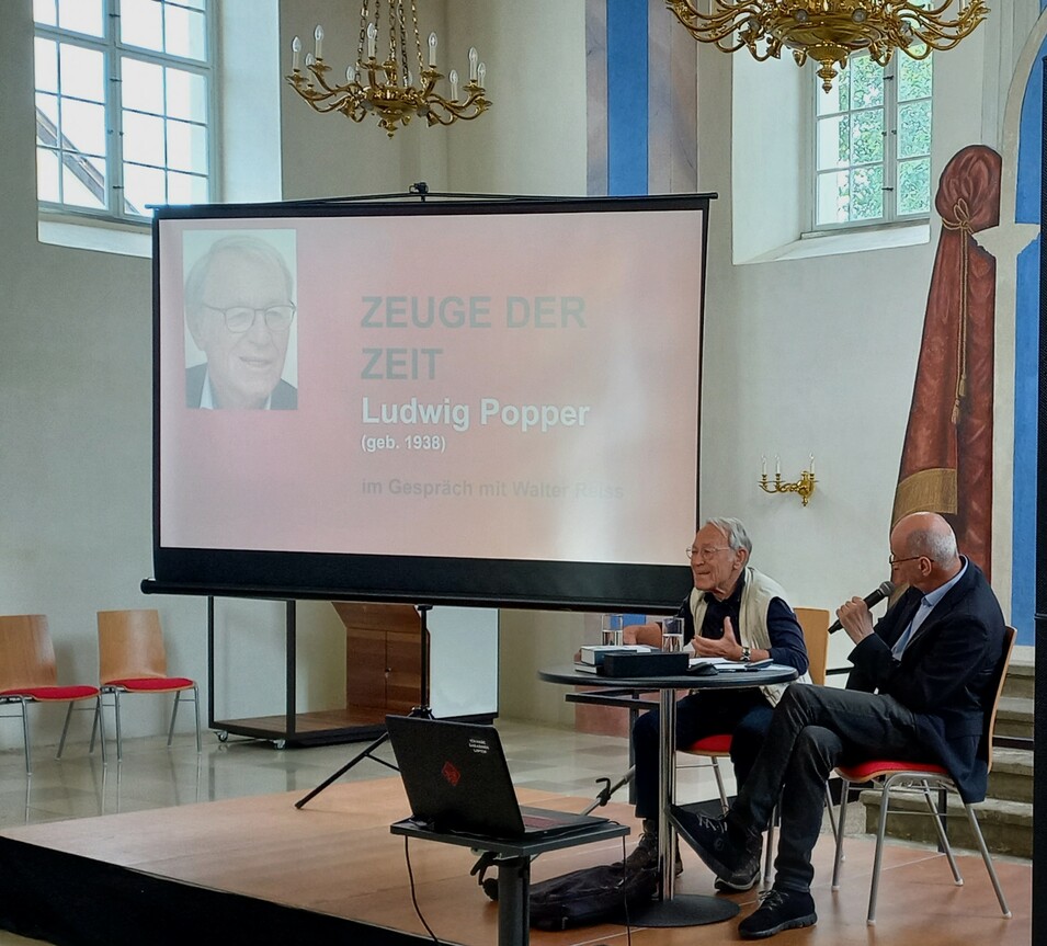 Lutz Popper und Walter Reiss