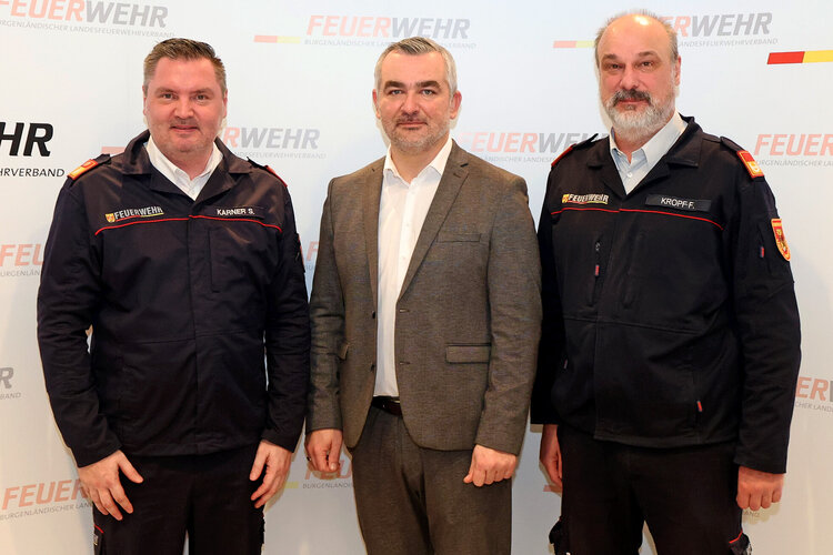 Landesrat Heinrich Dorner präsentierte die Bilanz der burgenländischen Feuerwehren