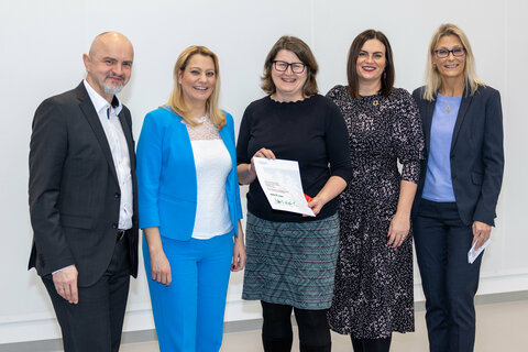 ÖKOLOG-Urkunden-Verleihung - VS Hornstein