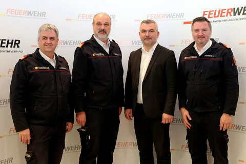 Landesrat Heinrich Dorner präsentierte die Bilanz des Burgenländischen Landesfeuerwehrverbandes 2024.