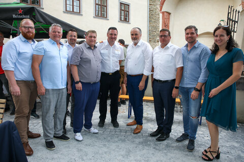 Dankesfest für Einsatzkräfte auf Burg Schlaining
