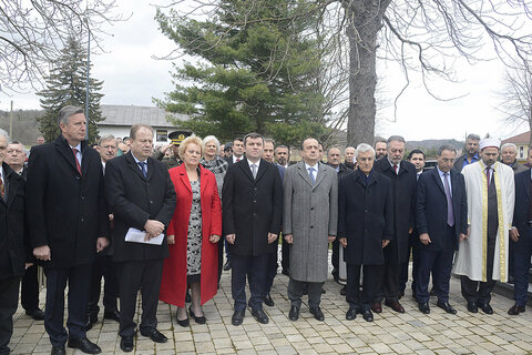 Enthüllung Friedensdenkmal Mogersdorf